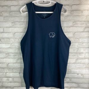🆕Ivory Ella Women's Navy Blue Tank Top Size L
